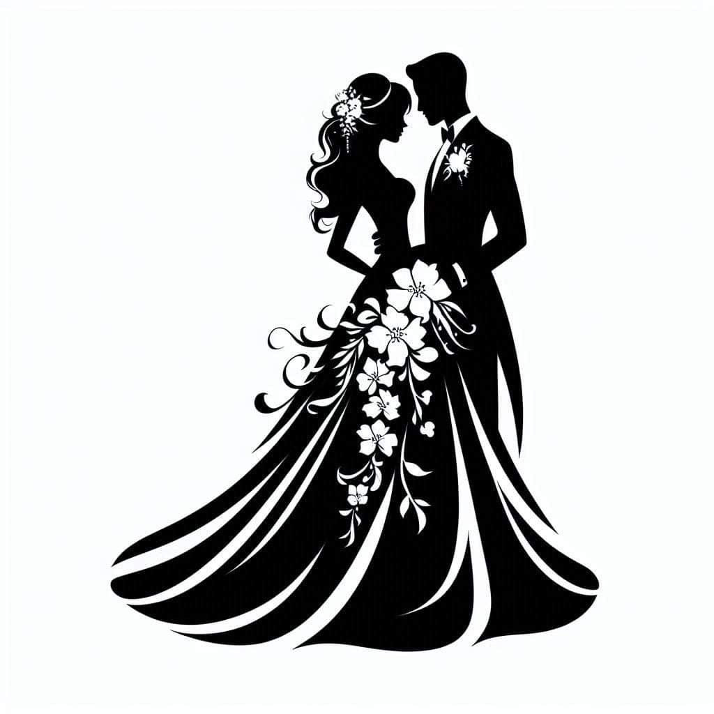 Faire-Part en bois Mariage personnalisable (avec dessin à choisir dans nos options)