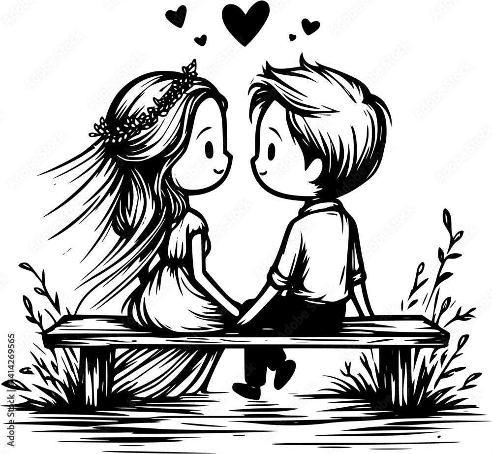 Faire-Part en bois Mariage personnalisable (avec dessin à choisir dans nos options)